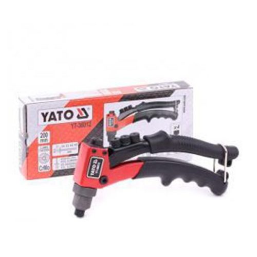 YATO YT-36012 Popszegecsfogó kézi profi 200 mm (2,4-4,8 mm) CrMo