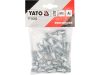 YATO YT-36202 Szegecscsavar M6 alumínium (20 db/cs)