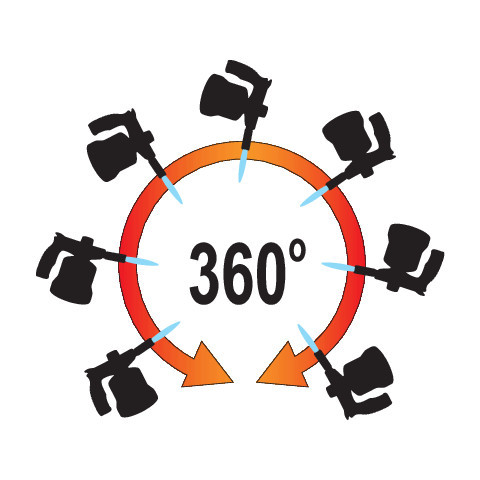 YATO YT-36711 Gázégő pisztoly 1,7 kW piezzo