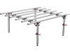 YATO YT-37100 Ősszecsukható állítható rácsos alumínium munkaasztal 1400 x 1800 mm