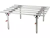 YATO YT-37100 Ősszecsukható állítható rácsos alumínium munkaasztal 1400 x 1800 mm