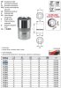 YATO YT-3802 Dugókulcs 3/8" 7 mm CrV