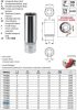 YATO YT-3831 Hosszú dugókulcs 3/8" 17 mm CrV