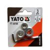 YATO YT-44100 Csigafúró mélységhatároló készlet 3 részes 6, 8, 10 mm