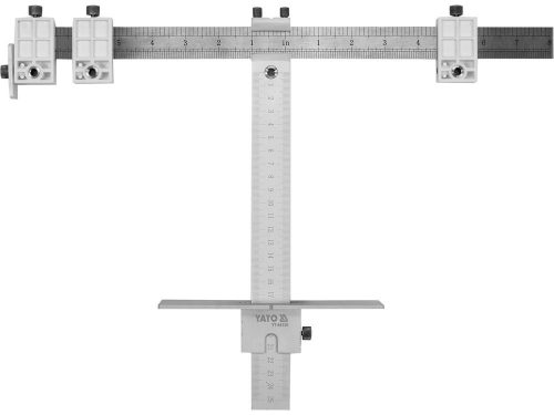 YATO YT-44130 Állítható fúrósablon 250 mm Alumínium