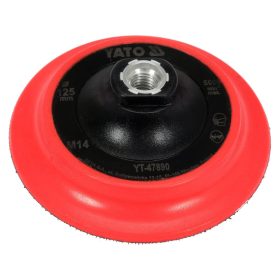   YATO YT-47890 Tépőzáras gumitányér 125 mm M14 polírozókoronghoz