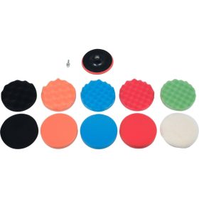   YATO YT-47932 Tépőzáras polírozókorong készlet 12 részes 150 mm M14