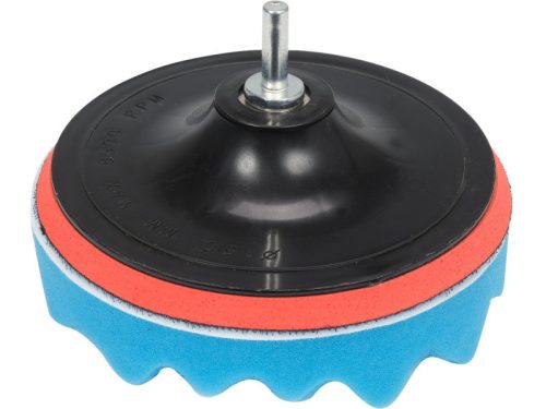 YATO YT-47932 Tépőzáras polírozókorong készlet 12 részes 150 mm M14