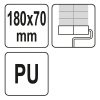 YATO YT-51963 Mintás festőhenger 180 x 70 mm