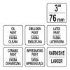 YATO YT-54554 Ecset 3" / 76 mm szintetikus sörte