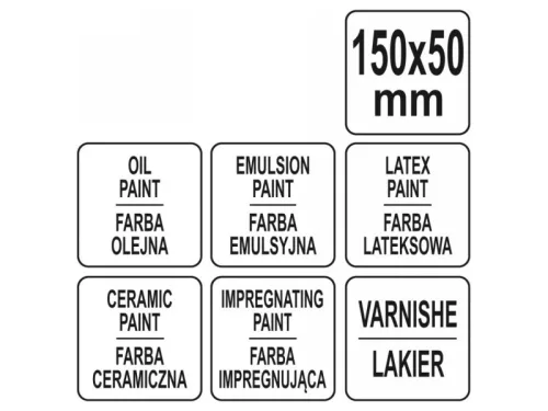 YATO YT-54642 Kültéri ecset 50 x 150 mm