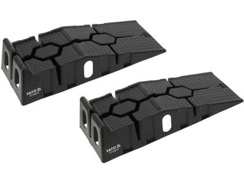 YATO YT-55672 Autórámpa készlet PP műanyag teherbírás 2 x 1,5T (3T) fekete 2 db/csomag