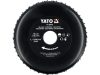 YATO YT-59146 Ráspolykorong sarokcsiszolóra fához 125 mm átmérő fogak a paláston