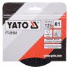 YATO YT-59168 Ráspolykorong durva #1 125 x 22,2 mm