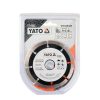 YATO YT-6002 Gyémánt vágókorong 115 x 2,1 x 8,0 x 22,2 mm szegmentált