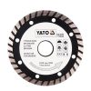 YATO YT-6023 Gyémánt vágókorong 125 x 2,6 x 8,0 x 22,2 mm turbo