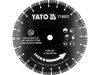 YATO YT-60270 Gyémánt vágótárcsa járdalapokhoz és betonhoz vágógépre 350 x 25,4 mm