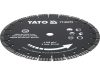 YATO YT-60270 Gyémánt vágótárcsa járdalapokhoz és betonhoz vágógépre 350 x 25,4 mm