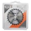 YATO YT-60480 Fűrésztárcsa fához 160 x 20 x 1,5 mm / 24T