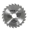 YATO YT-6056 Fűrésztárcsa fához 160 x 30 x 2,0 mm / 24T