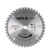 YATO YT-60633 Fűrésztárcsa fához 190 x 16 x 2,2 mm / 40T