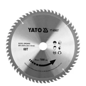   YATO YT-60687 Fűrésztárcsa fához 235 x 25,4 x 1,8 mm / 60T