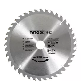 YATO YT-6071 Fűrésztárcsa fához 250 x 30 x 2,2 mm / 40T