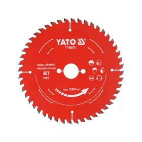   YATO YT-608731 Keményfém lapkás (TCT) fűrészlap fához, PTFE bevonattal, 140×20 mm, 48 fogú