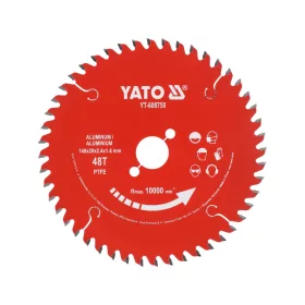   YATO YT-608750 TCT PTFE fűrészlap alumíniumhoz, 140 × 20 mm, 48 fog