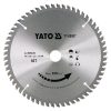 YATO YT-60907 Fűrésztárcsa alumíniumhoz 180 x 20 x 1,5 mm / 60T