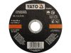 YATO YT-6103 Vágókorong fémre 125 x 1,2 x 22 mm inox