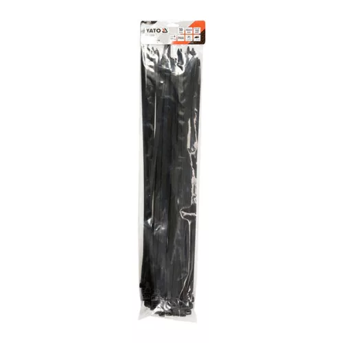 YATO YT-70657 Kábelkötegelő fekete 550 x 9,0 mm (50 db/cs)