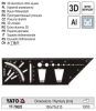 YATO YT-70825 3D derékszög Alumínium 150 x 70 x 215 mm