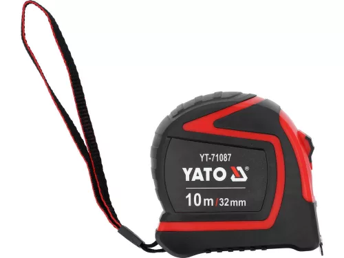 YATO YT-71087 Mérőszalag 10 m x 25 mm gumírozott