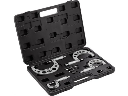 YATO YT-72304 Mikrométer készlet külső méretekhez 4 db-os