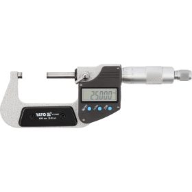  YATO YT-72307 Digitális mikrométer 25-50 mm külső méretekhez