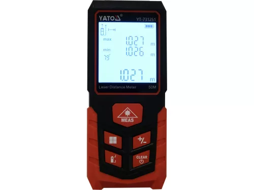 YATO YT-731251 Lézeres távolságmérő 50 m