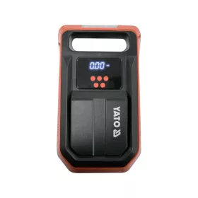   YATO YT-73470 Autós kompresszor 12V 10 bar LCD kijelzővel, LED lámpával