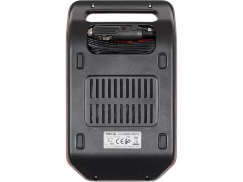 YATO YT-73470 Autós kompresszor 12V 10 bar LCD kijelzővel, LED lámpával