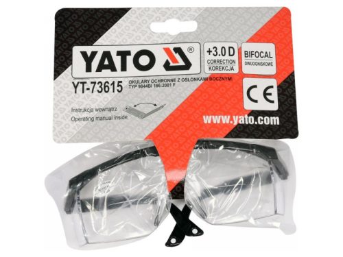 YATO YT-73615 Bifokális védőszemüveg +3 víztiszta