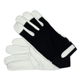   YATO YT-746391 Munkavédelmi kesztyű 9-es méret bőr-pamut fekete