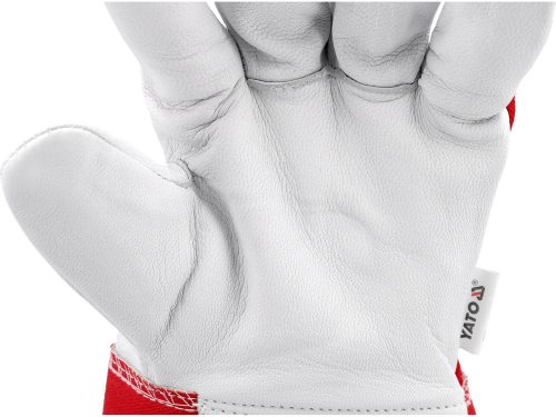 YATO YT-746402 Munkavédelmi kesztyű kecskebőr 9-es