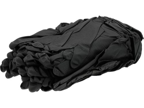 YATO YT-74743 Erős nitril kesztyű gyémánt mintával 10 - aes méret 50 db/csomag