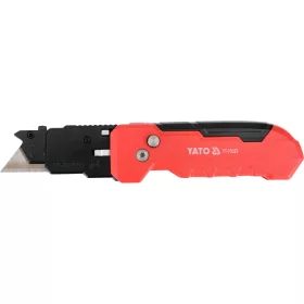   YATO YT-75323 Trapézpengés univerzális kés, kaparó, pótpengetartóval