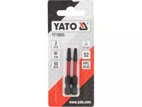 YATO YT-78053 Impact bithegy T20 x 50 mm (2 db)