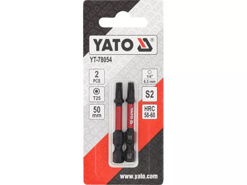 YATO YT-78054 Impact bithegy T25 x 50 mm (2 db)
