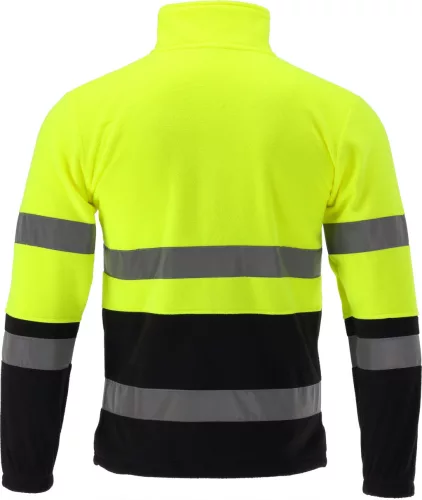 YATO YT-79390 Jól láthatsági magas nyakú polár pulóver ORIOLUS S. L