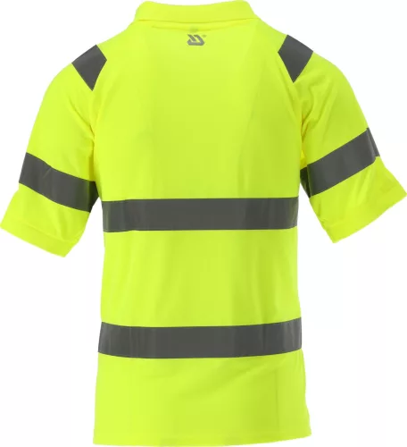 YATO YT-79413 Jól láthatsági rövid ujjú galléros gombos póló ORIOLUS S. XL