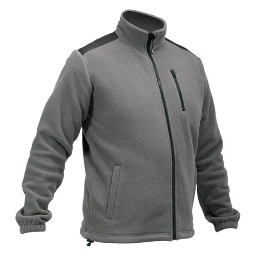 YATO YT-79522 Munkavédelmi polár pulóver szürke L-es méret 3 zsebes Max Hevy