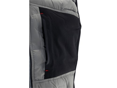 YATO YT-79660 Alaska szigetelt mellény béléssel szürke-fekete S